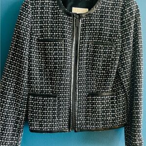 Michael Kors Cropped Tweed Jacket
